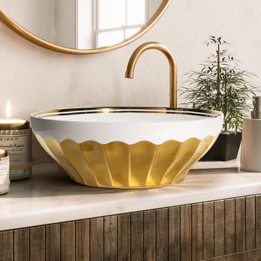 Раковина Мелана золото