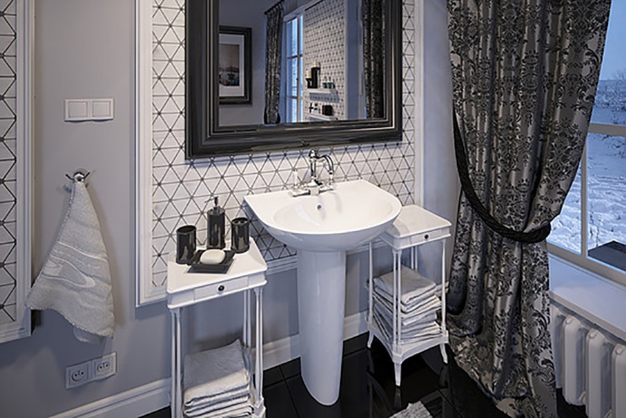 Раковина Sanita Luxe Classic 65 clcslwb01