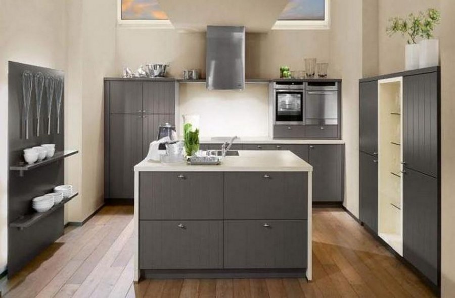 Кухня пластик мореный дуб