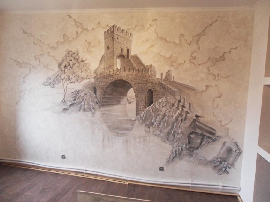 Художественная штукатурка стен