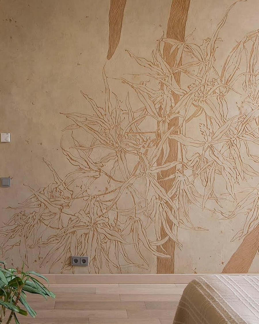 Сграффито штукатурка