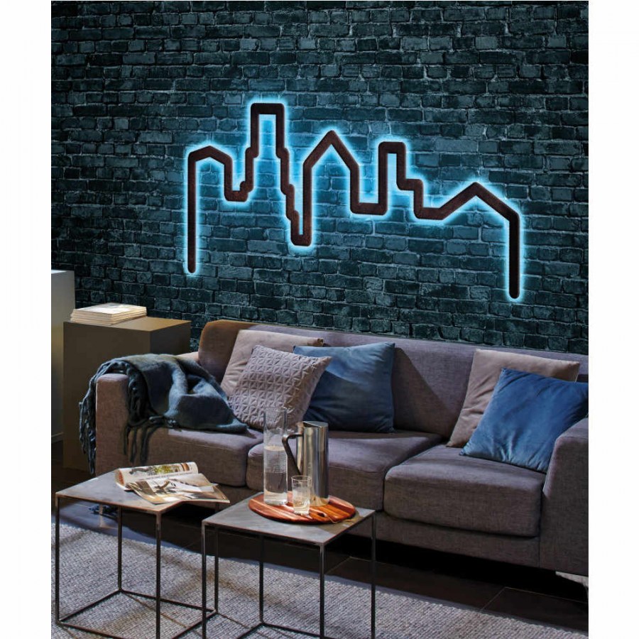 Неоновые вывески в интерьере