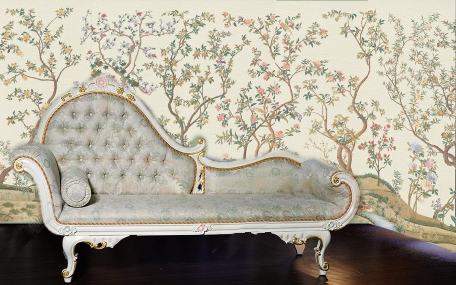 Настенные обои в стиле Барокко