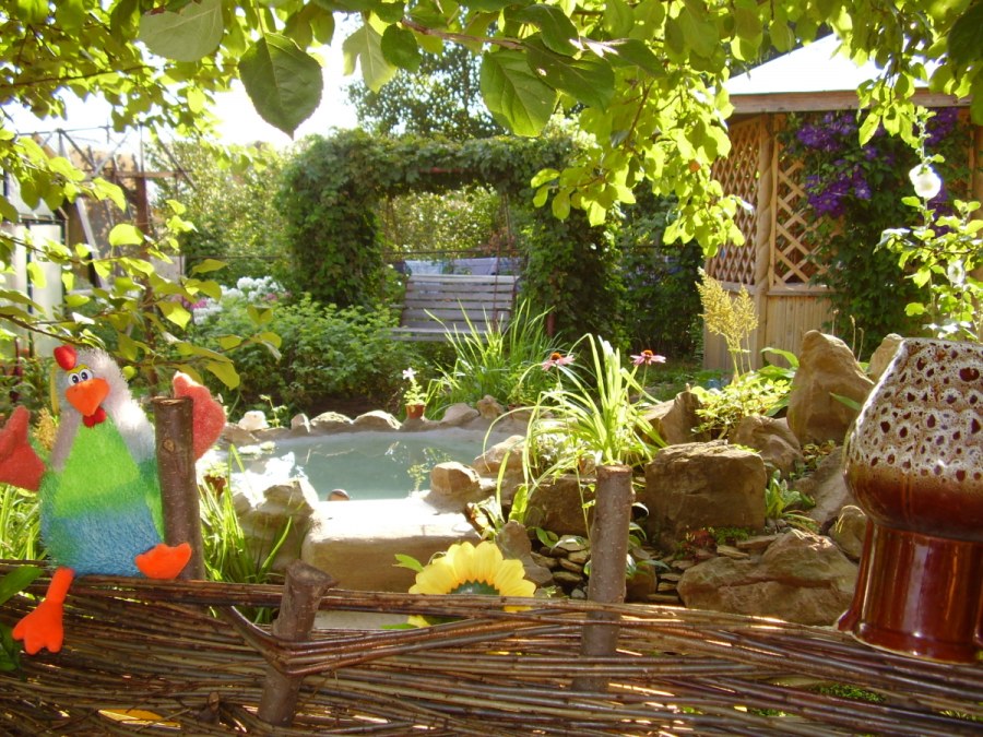 Сад в стиле 50-х