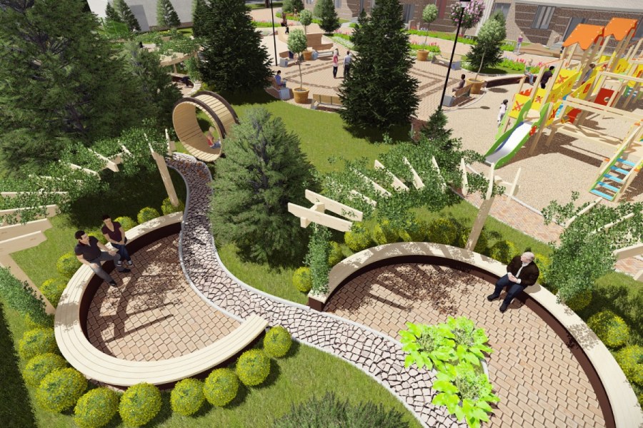 Благоустройство территории