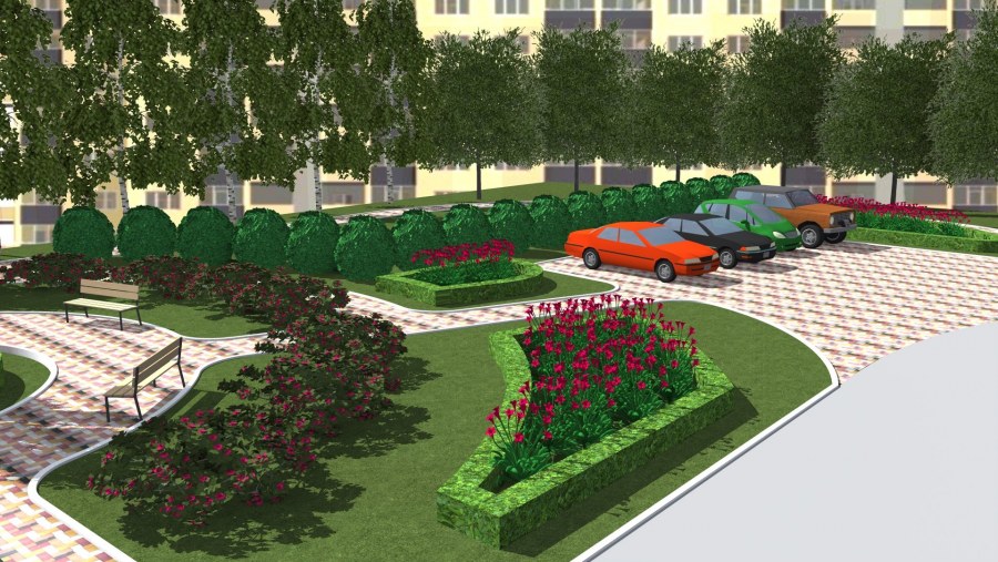 Благоустройство и Озеленение школьных территорий