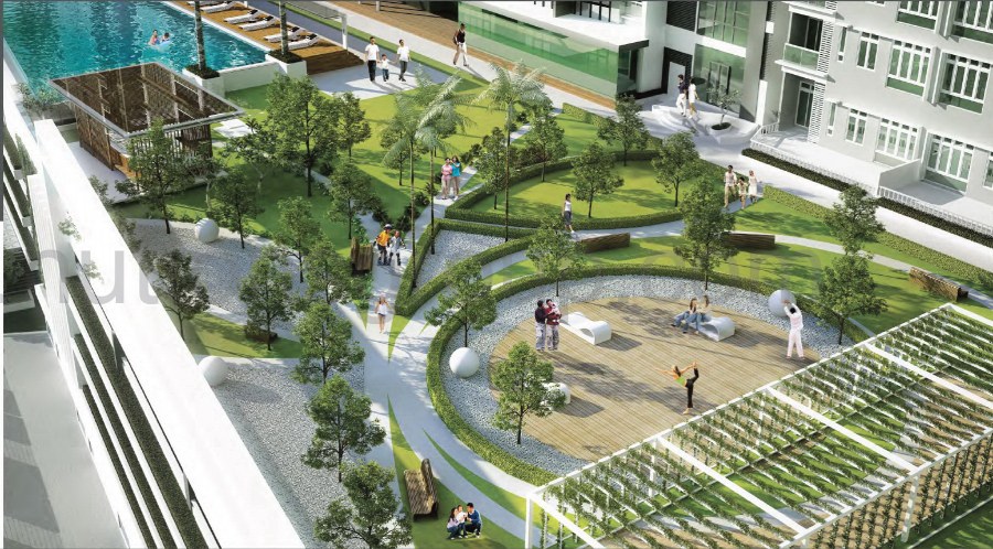 Благоустройство жилого комплекса