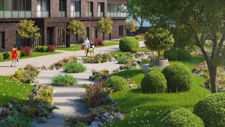 Грин парк ландшафт