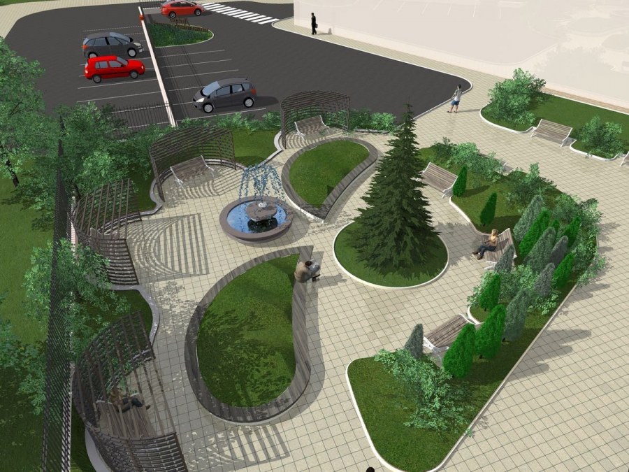 Проект благоустройства территории