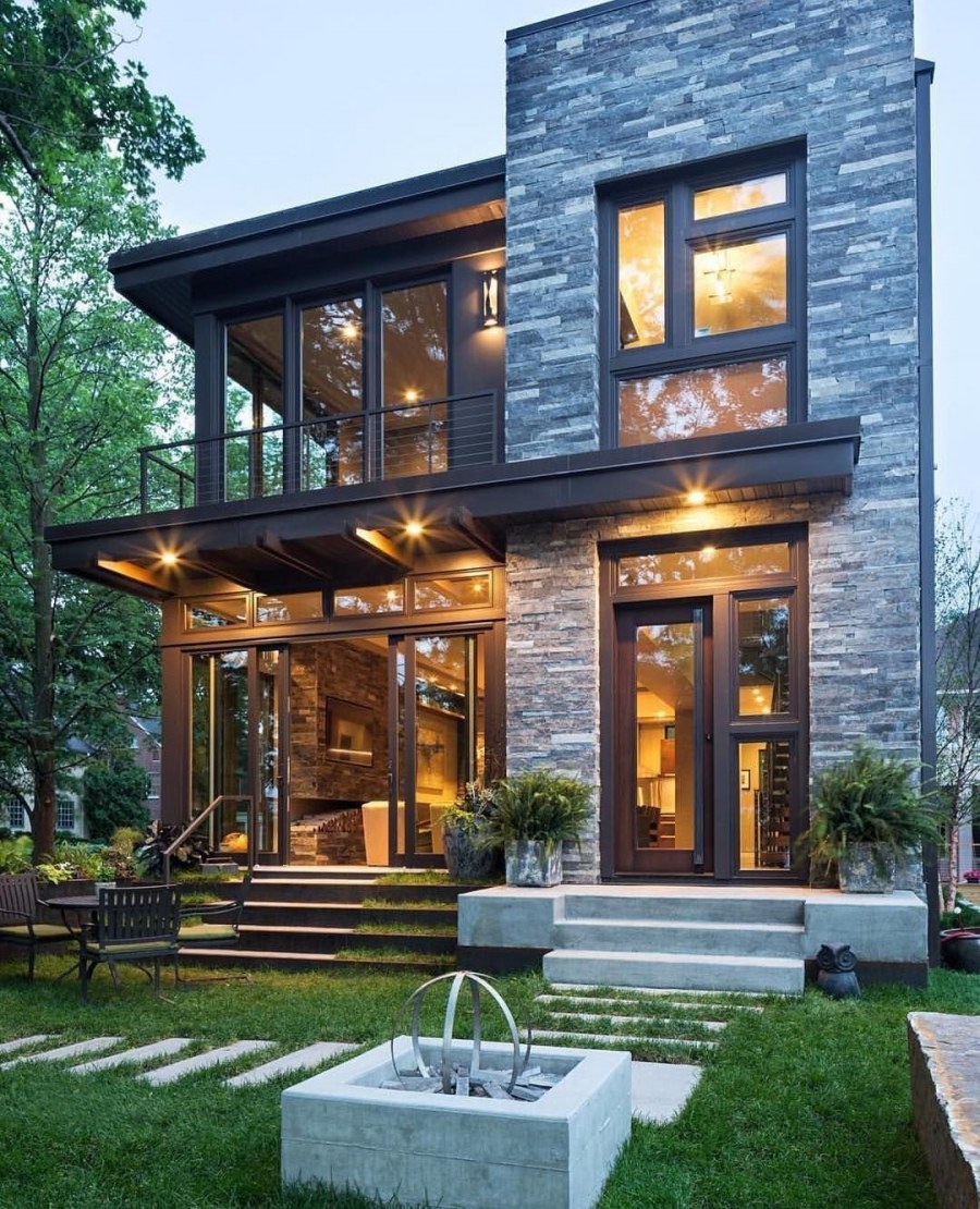 Современный загородный дом