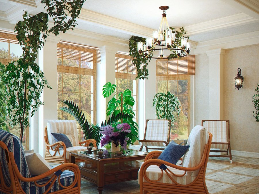 Эко футуризм в интерьере