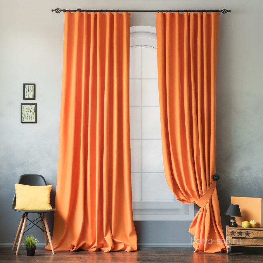 Комплект штор лонрион оранж