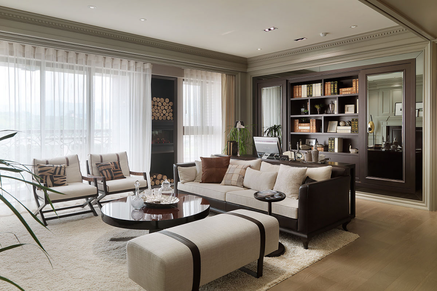 Гостиная в стиле Великого Гэтсби