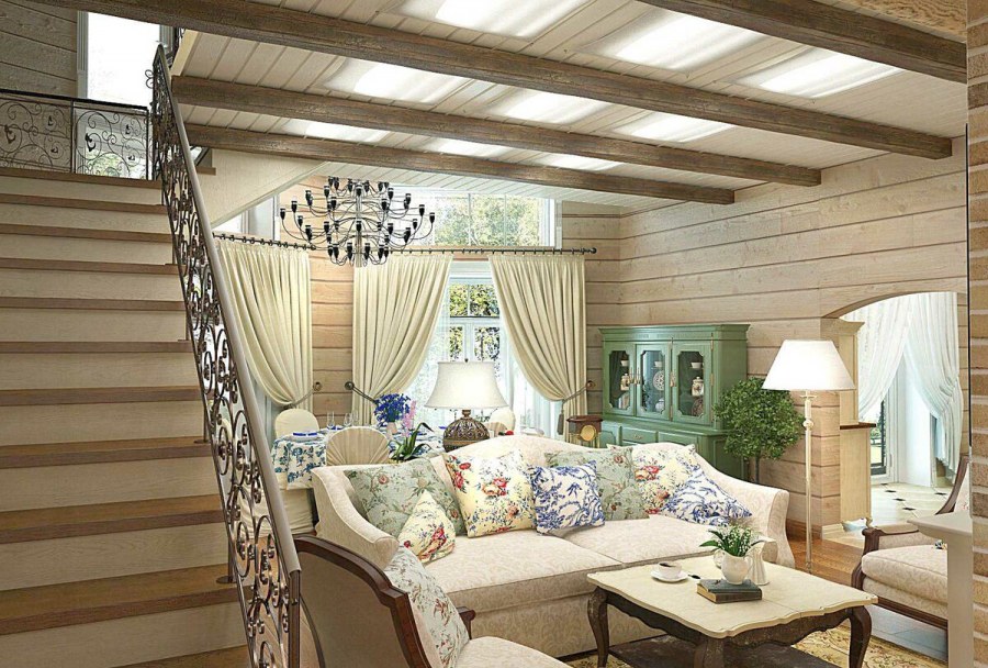 Интерьеры загородных домо