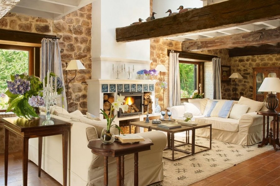 Интерьер загородного домика