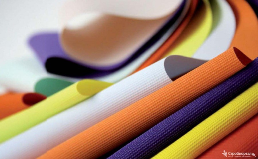 Натяжной потолок ткань