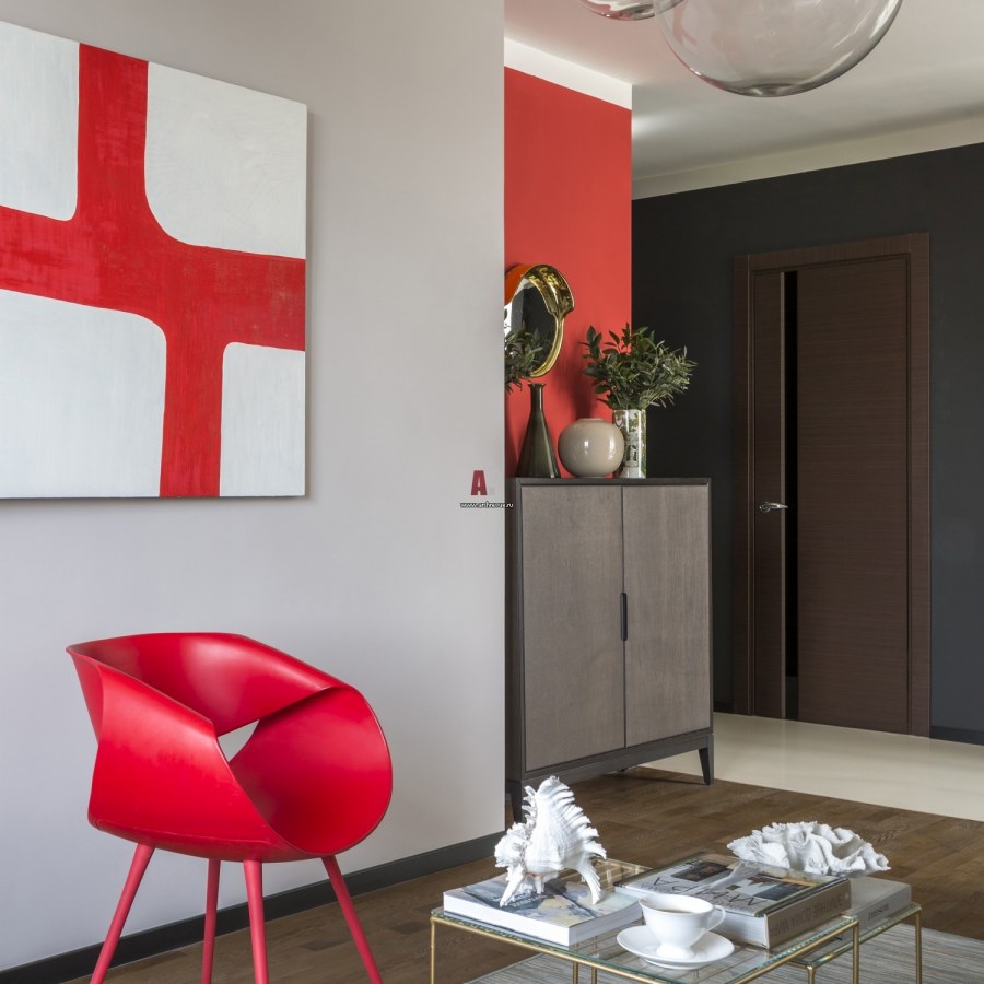 Интерьер в Красном стиле