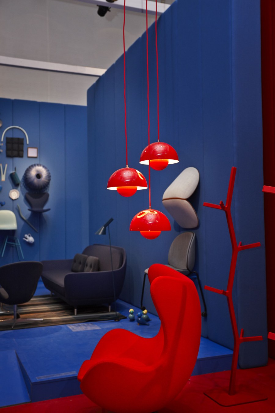 Декор в Красном цвете в интерьере