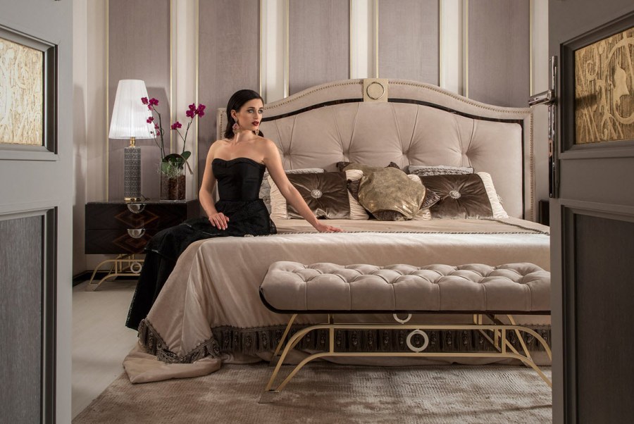 Мебель ар деко кровати