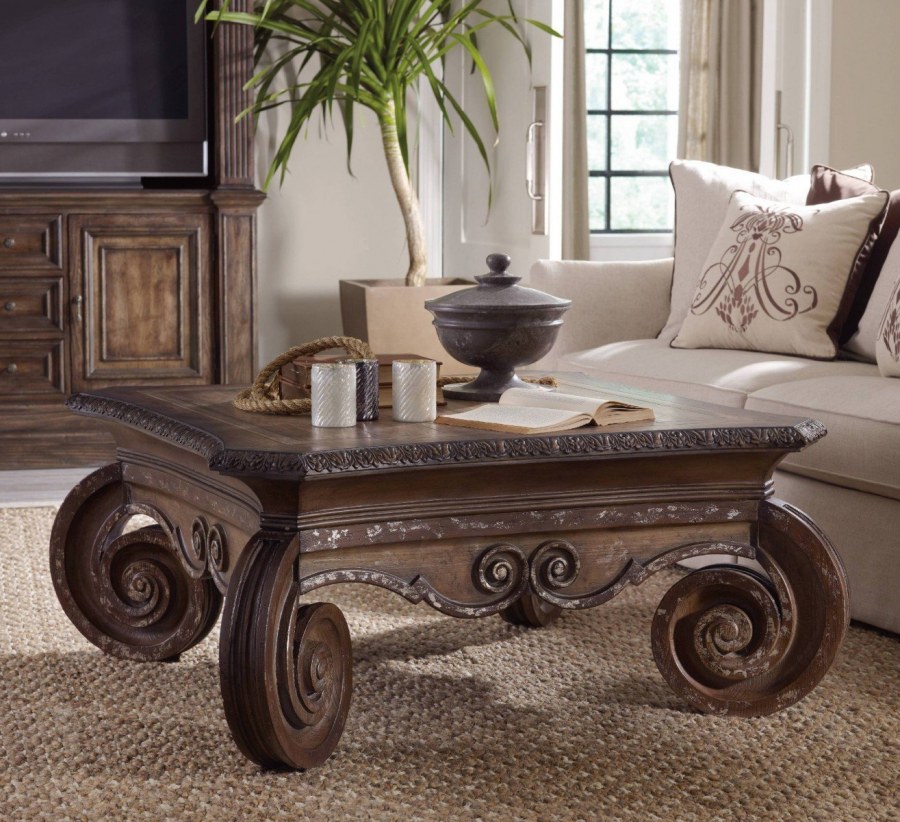 Американская мебель Хукер столик журнальный