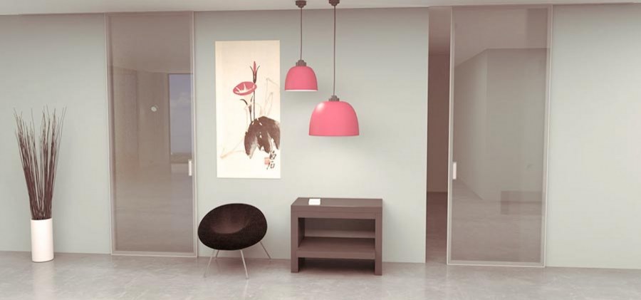 Двери в гардеробную раздвижные