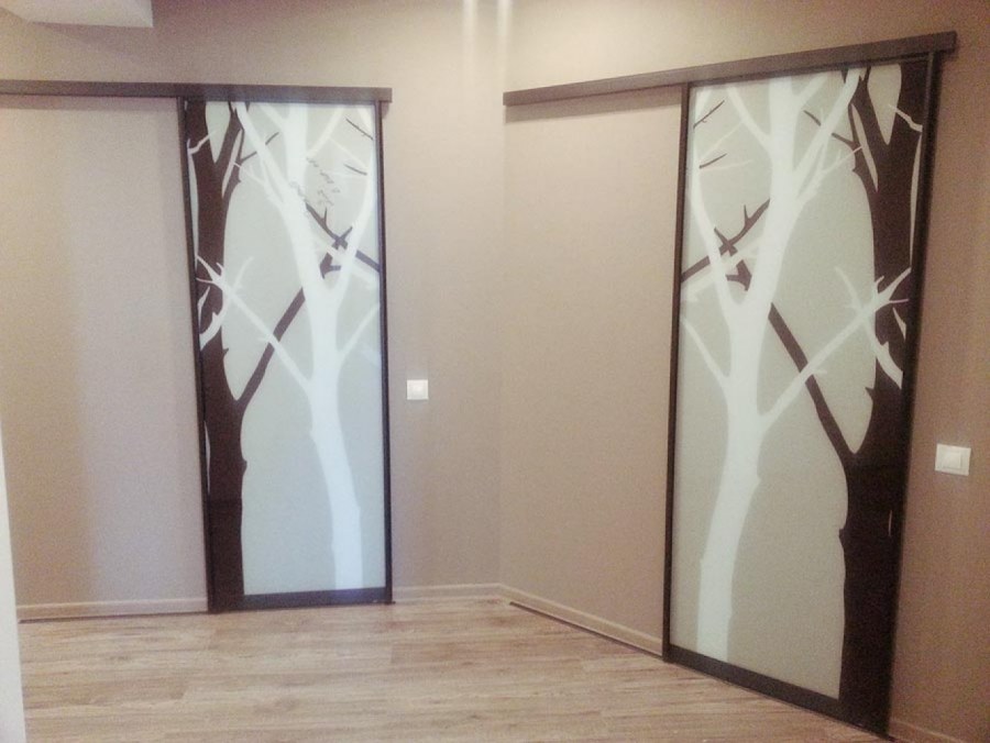 Амбарные двери ам4