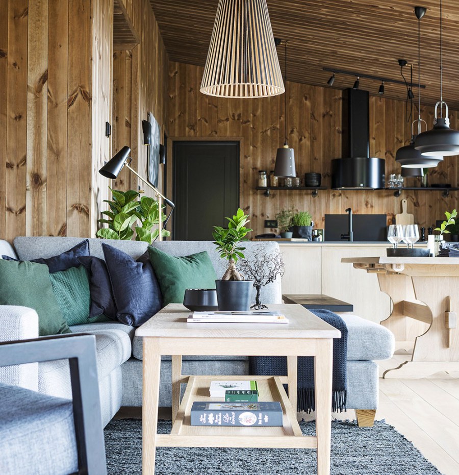 Сканди Кантри в интерьере