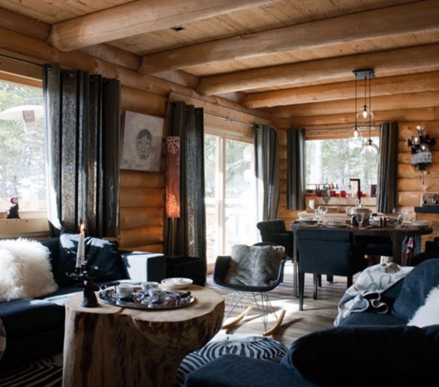 Кухня гостиная Нордик Норвегия