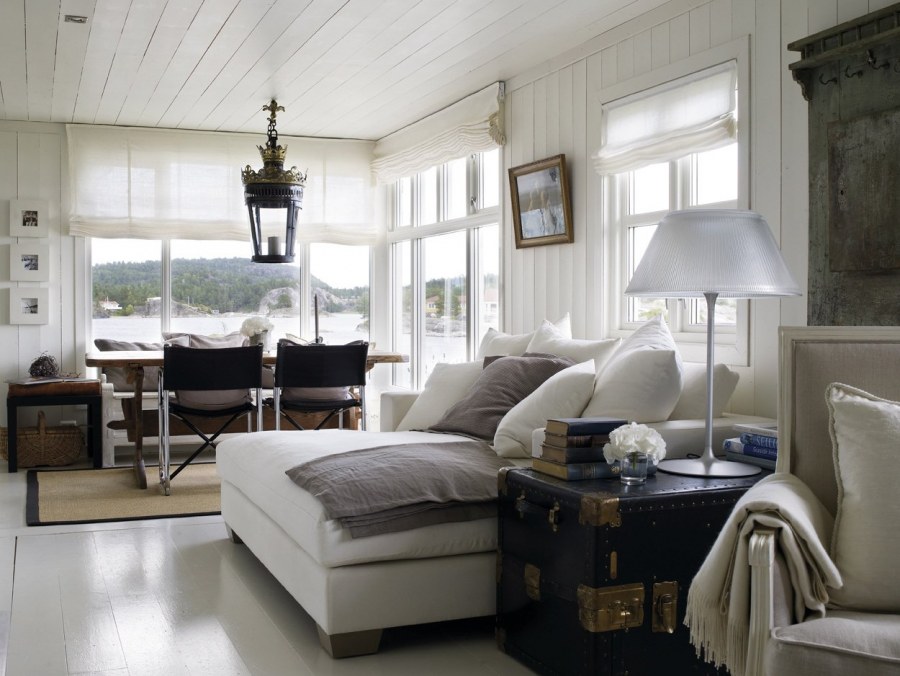 Норвежская дача Хитта интерьер