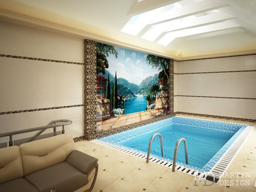 Сауна и бассейн в частном доме