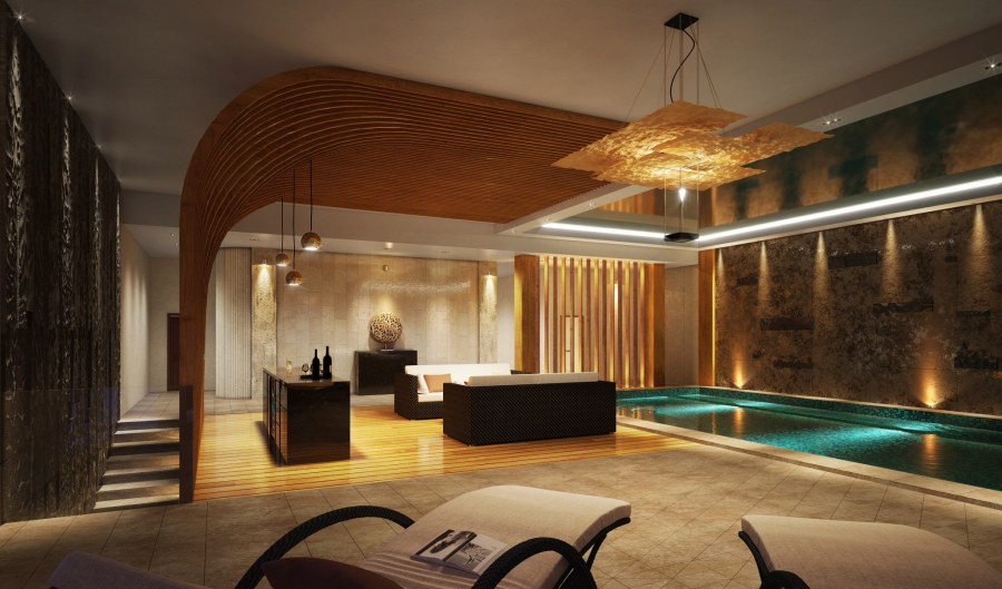 Спа зона в доме