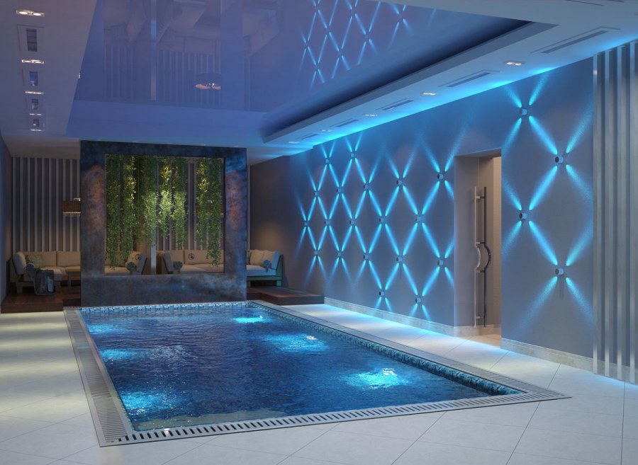 Бассейн дизайн интерьера
