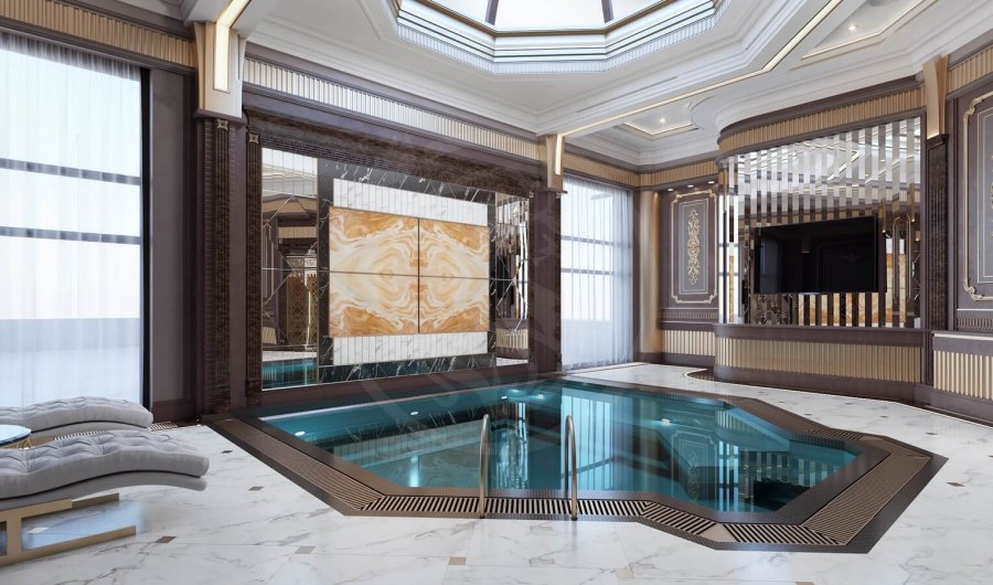 Спа зона в частном доме