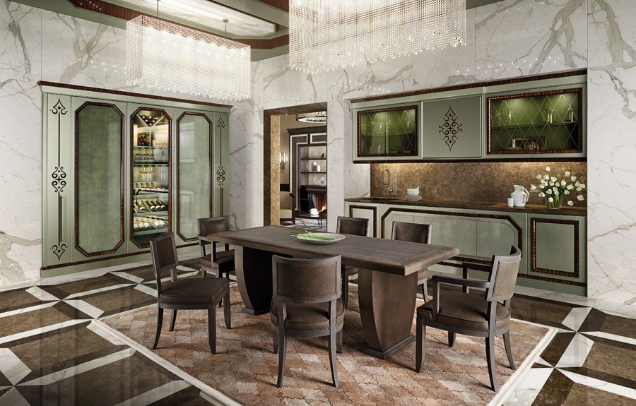 Кухни арт деко Италия