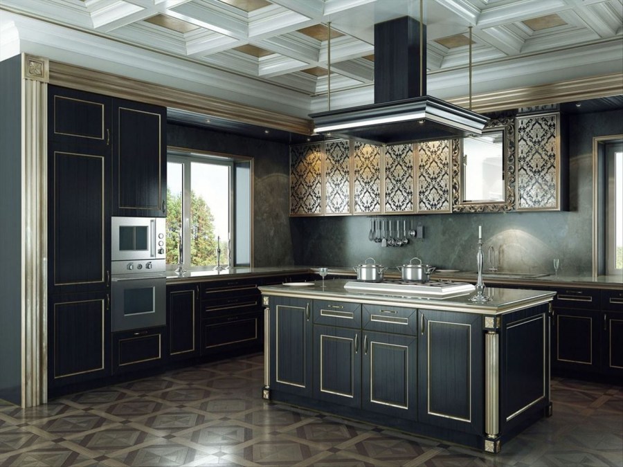 Кухня в стиле арт деко