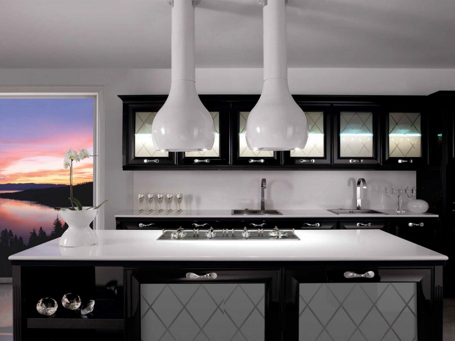 Кухонный гарнитур в стиле арт деко