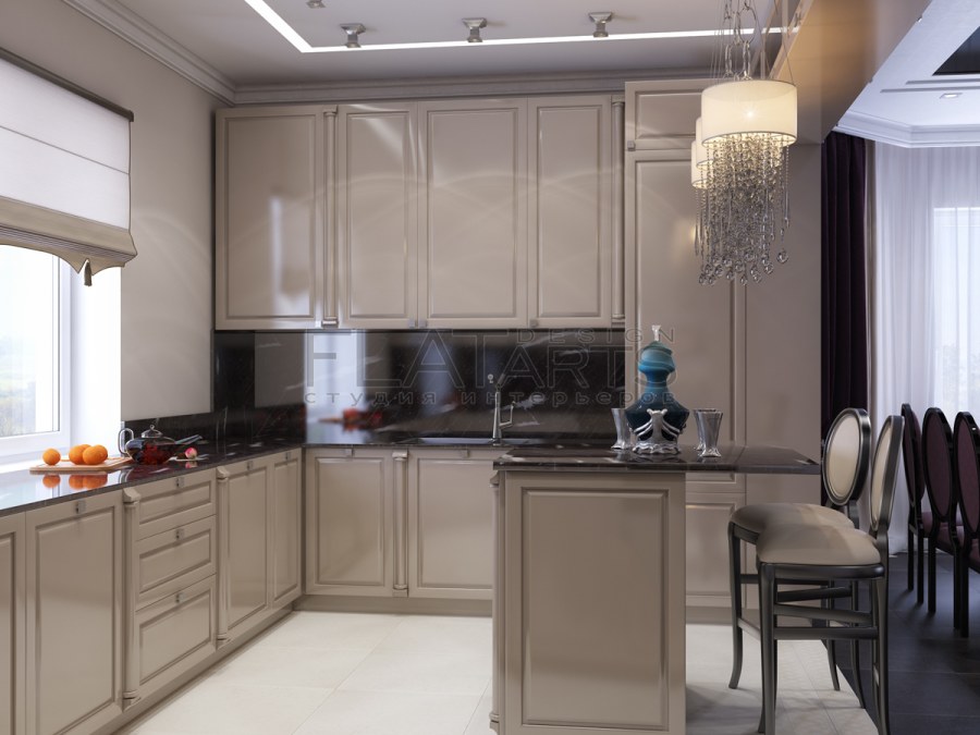 Кухня арт деко Неоклассика