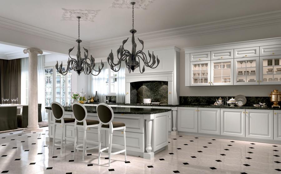 Итальянские кухни Неоклассика арт деко