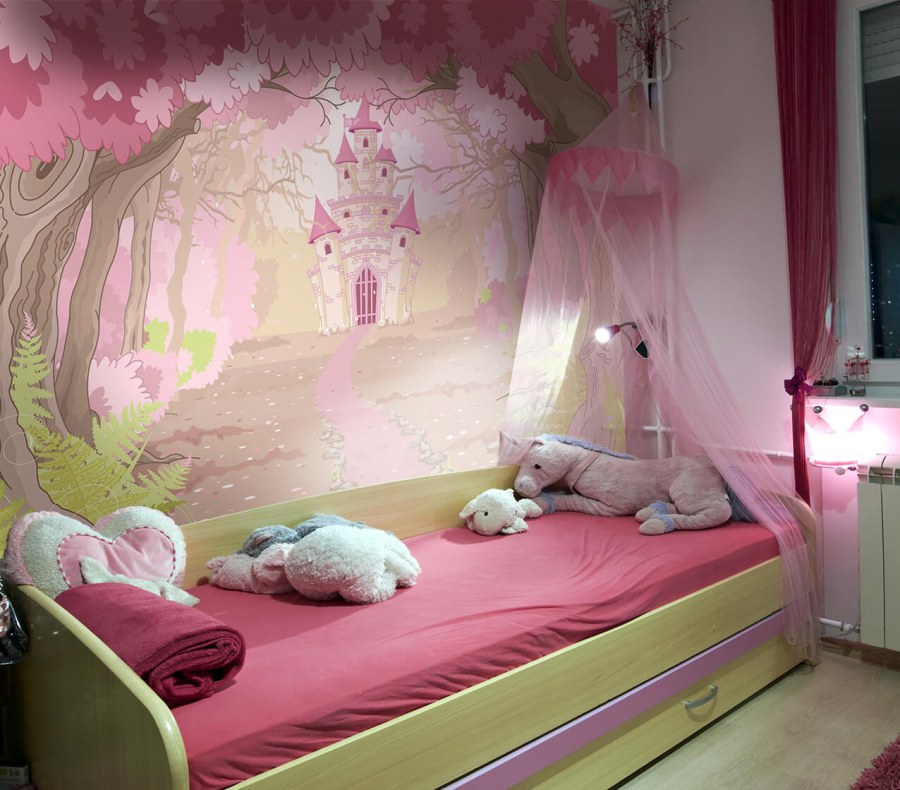 Демикая комната для девочки