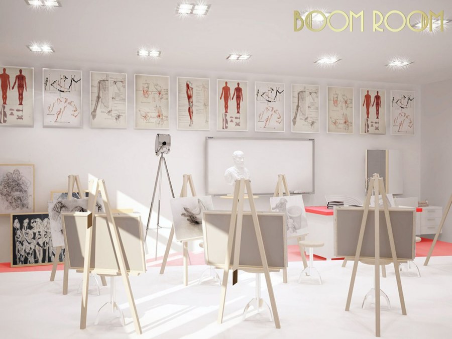 Интерьер художественной школы