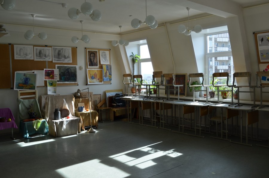 Интерьер художественного класса