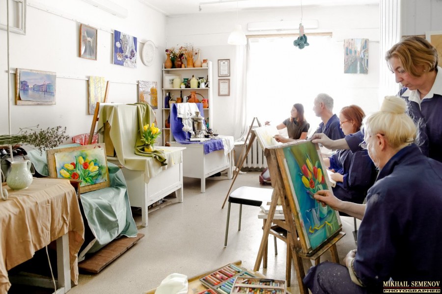 Интерьер художественной школы