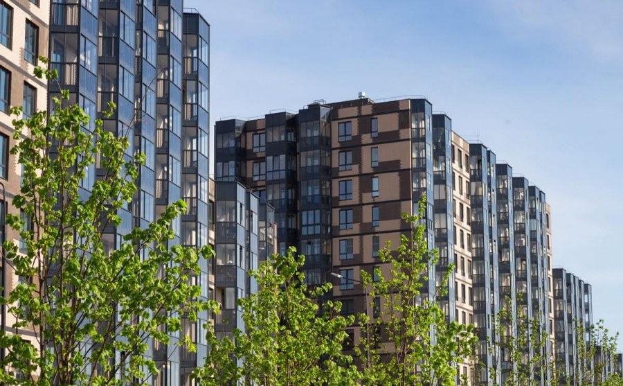 Весна Апрелевка жилой