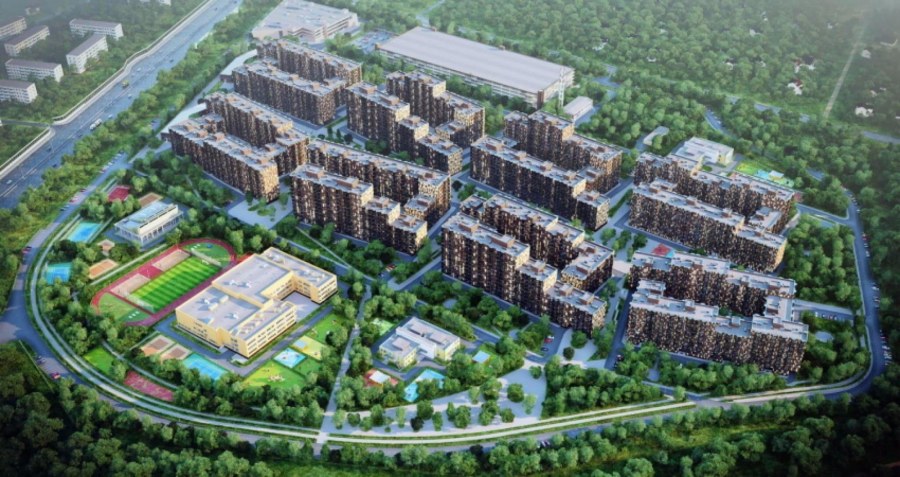 ЖК Весна генплан Апрелевка