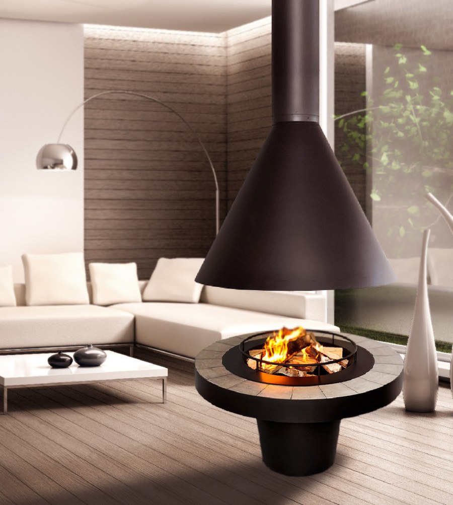 Дровяной камин Focus Filiofocus telescopique