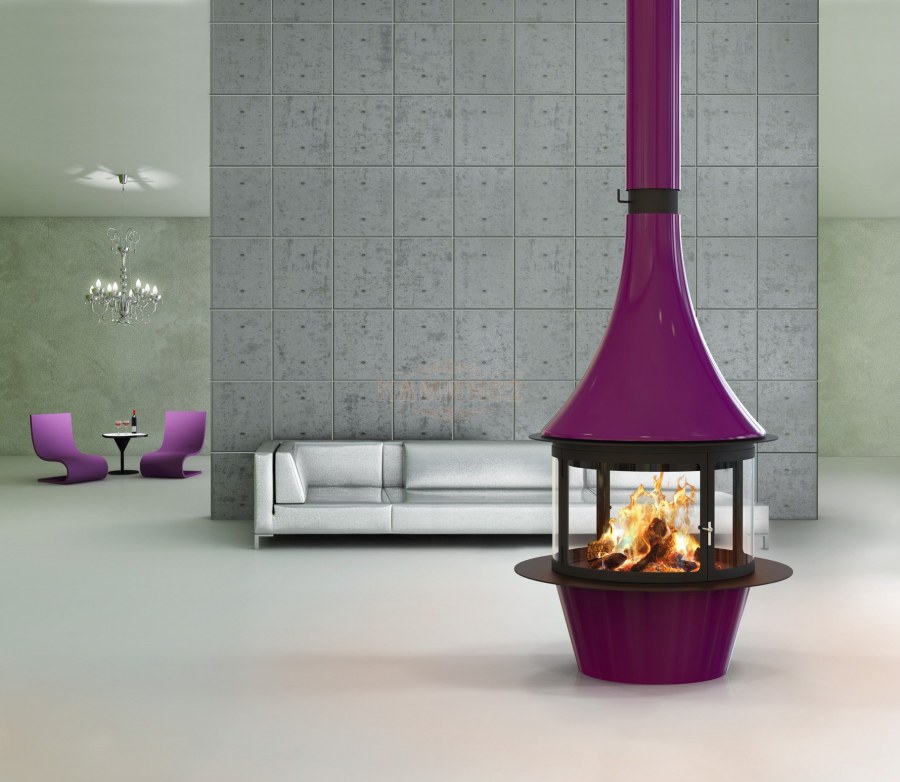 Дровяной камин Traforart Lorena Central