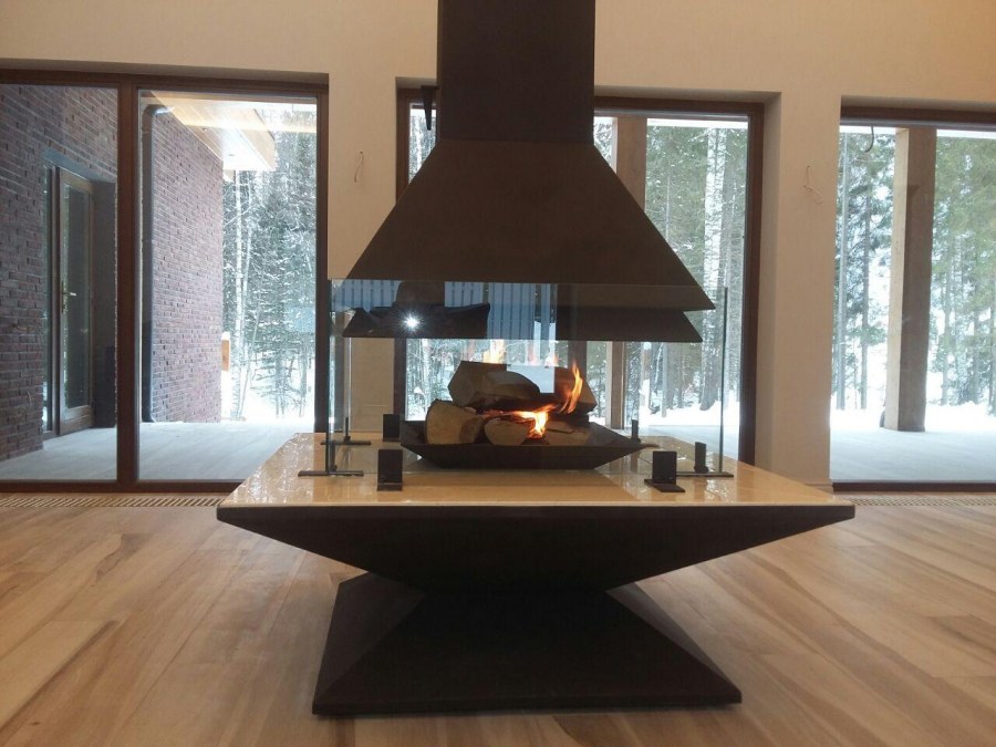 Центральный камин Candle 123