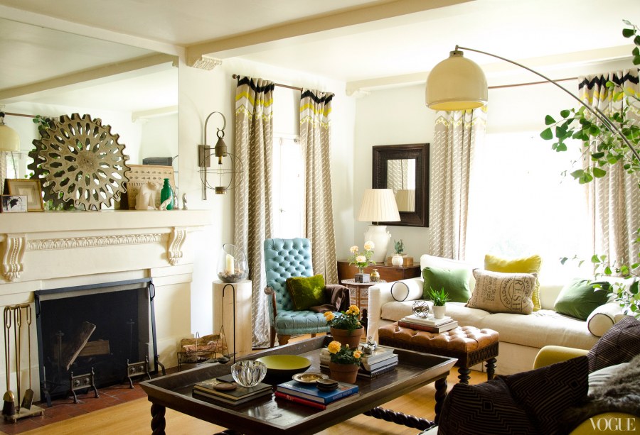 Американская гостиная интерьер