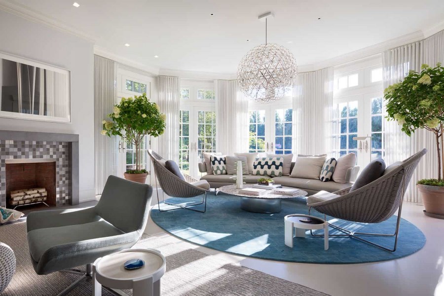 Уголок отдыха для гостиной