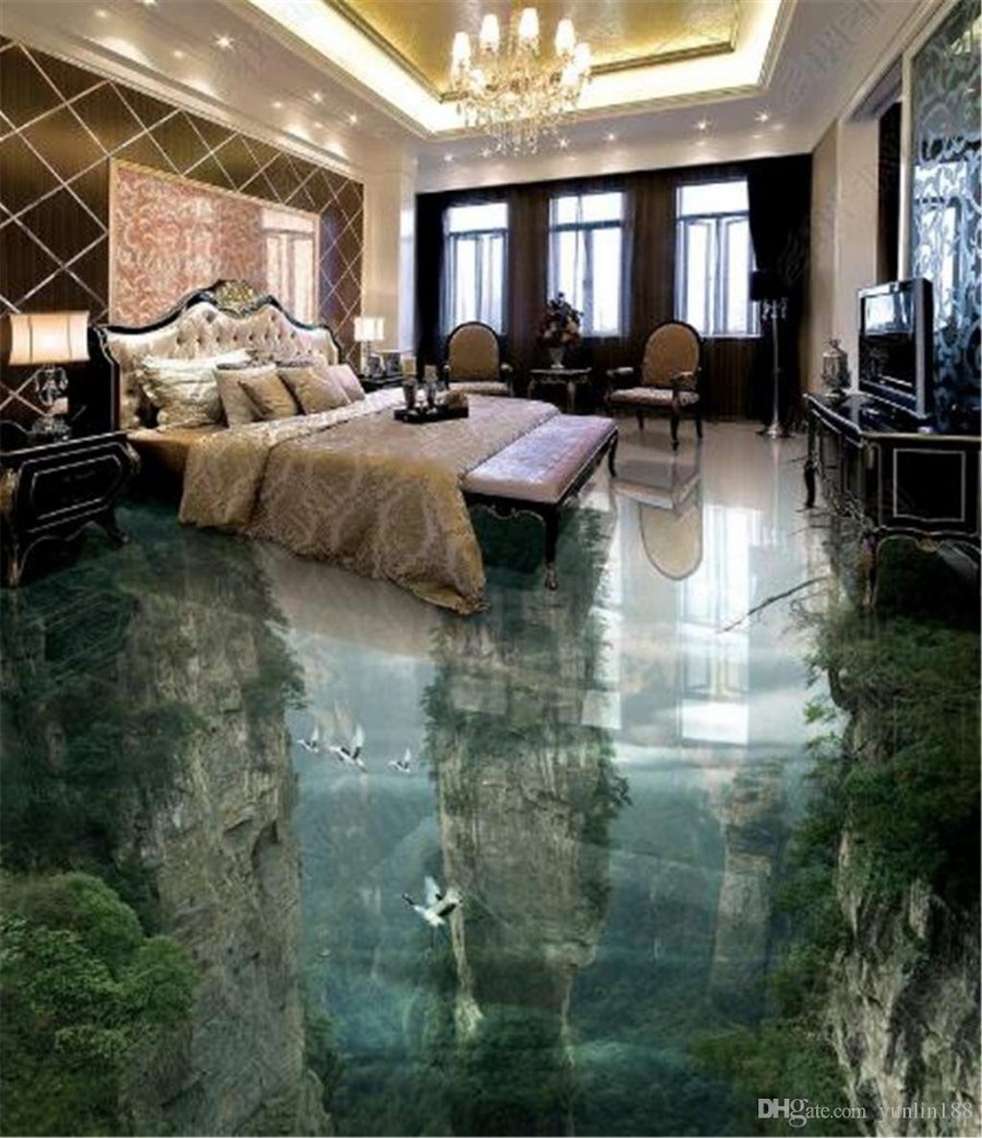 Красивый наливной пол